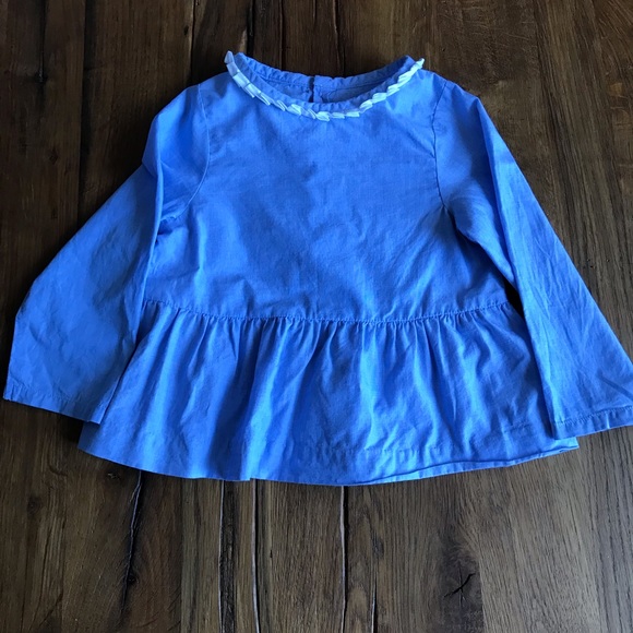 Jacadi Girls' Peplum Blouse - Picture 1 of 7